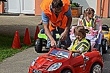 Deti MŠ v Pate sa učili dopravnú výchovu na mobilnom dopravnom ihrisku