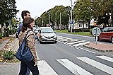 Biela palica na priechode pre chodcov aj v Seredi - AKTUALIZOVANÉ - vyhodnotenie