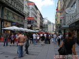  stephansplatz , uličky s veľkým množstvom obchodov