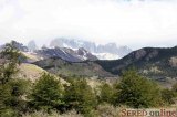  El Chaltén, pohľad na NP Los Glaciares 